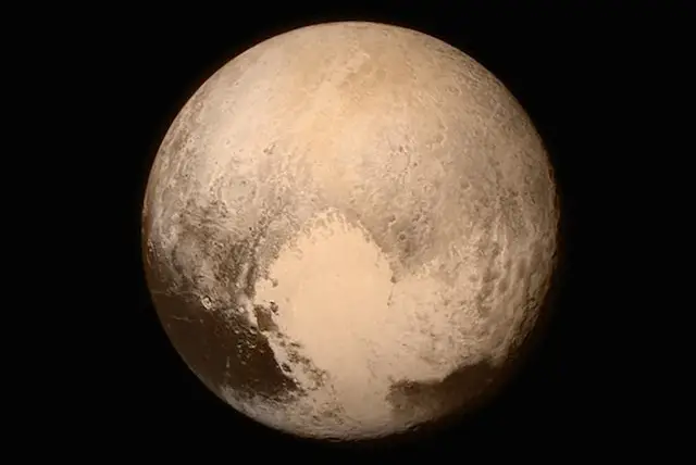 Pluto, up close and personal.</br>
